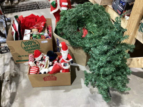 4 BOXES CHRISTMAS DECOR