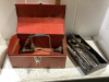 METAL TOOLBOX W/CONTENTS