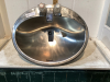 STAINLESS SINK W/TAPS