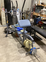 COMPETITOR WEIGHT BENCH W/ WEIGHTS