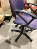 PURPLE OFFICE CHAIR - 2