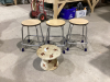 (4) STOOLS