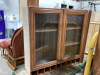 UPPER KITCHEN CABINET W/ WINE RACK