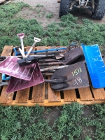 Pallet of shovels