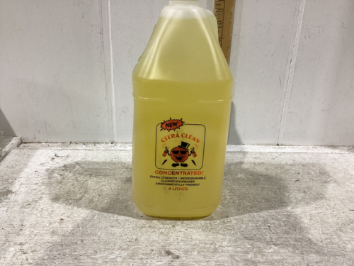 JUG OF CITRA CLEAN CONCENTRATED CLEANER