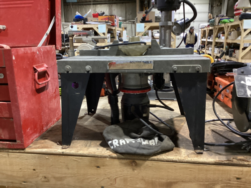 SEARS ROUTER & ROUTER TABLE