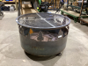 METAL FIREPIT W/ SWIVEL GRATE