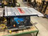 MASTERCRAFT HAWKEYE LASER TABLE SAW ON FOLDING STAND