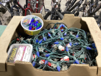 BOX OF SMALL LED CHRISTMAS LIGHTS