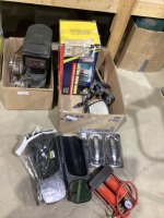 BUNN COFFEE MAKER, TOWING MIRRORS, FOOT PUMP