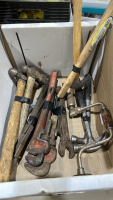 BOX OF ASSORTED TOOLS