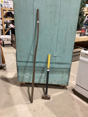 LINING BAR, SLEDGE HAMMER