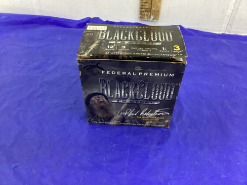 18 LIVE ROUNDS FEDERAL BLACKCLOUD FS STEEL 12 GAUGE 3” MAGNUM