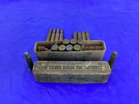 ANTIQUE 9 LIVE ROUNDS - .45-60 CALIBRE WINCHESTER AND 4 LIVE ROUNDS+ 4 SPENT ROUNDS 2-5.9