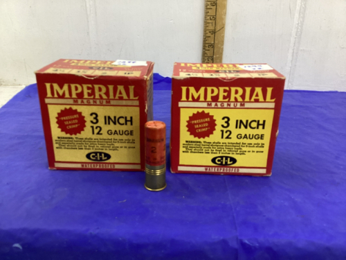 50 LIVE ROUNDS IMPERIAL 12 GAUGE 3” MAGNUM