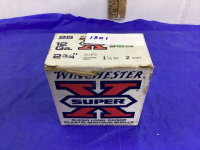 25 LIVE ROUNDS WINCHESTER SUPER X 12 GAUGE 2 3/4”