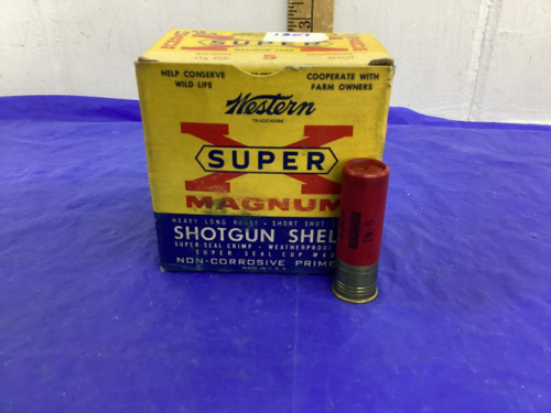 25 LIVE ROUNDS WESTERN 12 GAUGE 3” MAGNUM