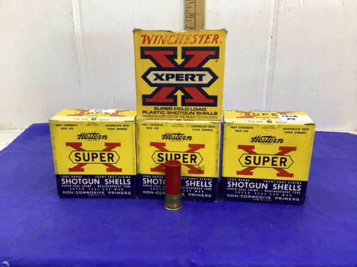 100 LIVE ROUNDS WESTERN SUPER X 12 GAUGE 2 3/4”