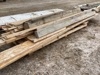 Pallet with misc lumber