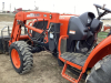 2013 KIOTI DK40SE TRACTOR WITH KL401 LOADER w/quick attach bucket + pallet forks. - 3