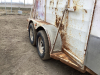 1988 Bergen stock trailer. Tandem. Bumper pull - 3