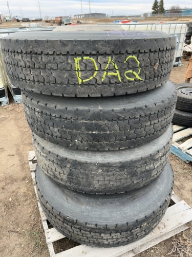 411 R 22.5 Yokohama transport tires.