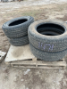 Set of wrangler truck tires