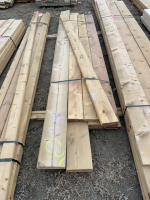 Bundle of treated lumber