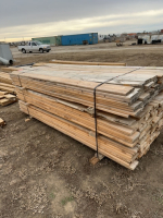 Large bundle of fence board