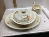 OLDER SET OF DISHES- J + G MEAKIN, ENGLAND