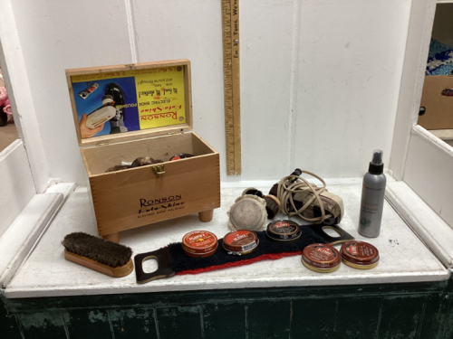 RONSON SHOE SHINE KIT