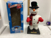 ANIMATED SINGING SNOWMAN