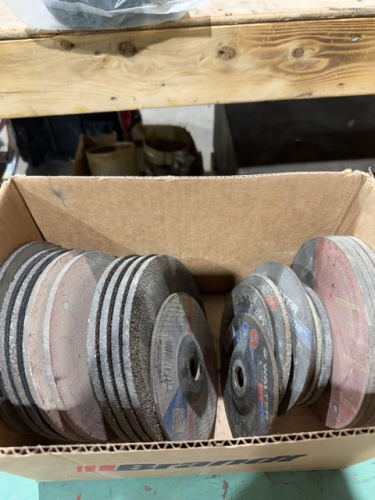 Assorted, grinding, and cutting wheels