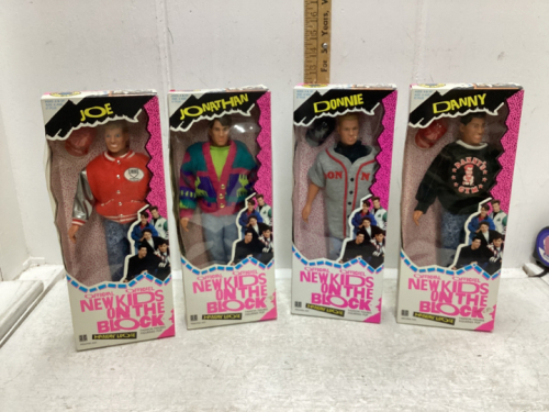 4 “NEW KIDS ON THE BLOCK” DOLLS