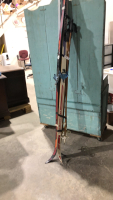 BIG BUNDLE OF CROSS COUNTRY SKIS AND POLES