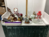 GLASSWARE,MUSICAL ORNAMENT,CLOCK,FIGURINESS