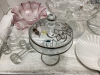 PRETTY GLASSWARE,CANDY DISH - 3