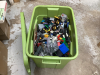 RUBBERMAID TOTE W/LEGO