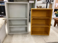 TWO HD SMALL BOOKCASE SHELVES