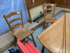 DROP LEAF TABLE WITH 4 CHAIRS - 2