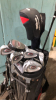 GOLF BAG WITH CLUBS, BAG + CART - 3