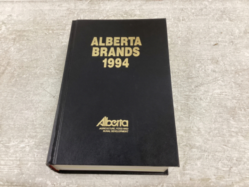 1994 ALBERTA BRAND BOOK