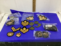 MILITARY BADGES