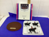 HER MAJESTY THE QUEEN MOUNTED HORSEGUARD + LIFEGUARD FIGURINES