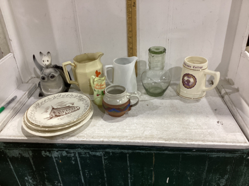 JUGS,MUGS, BEER STEIN, PICTURE FRAMES