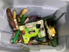 TOTE OF YARD + GARDEN SUPPLIES - 2