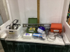 SHOWER HEADS,LEVEL,EXTENSION CORD, COMBINATION LOCKS, TIMERS,