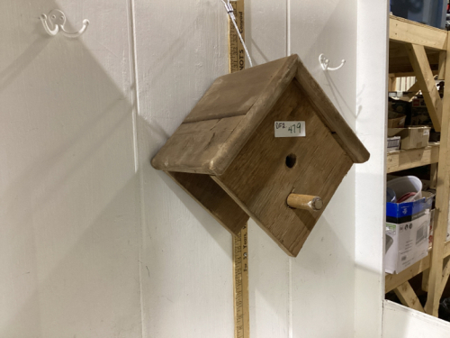 WOOD BIRD HOUSE