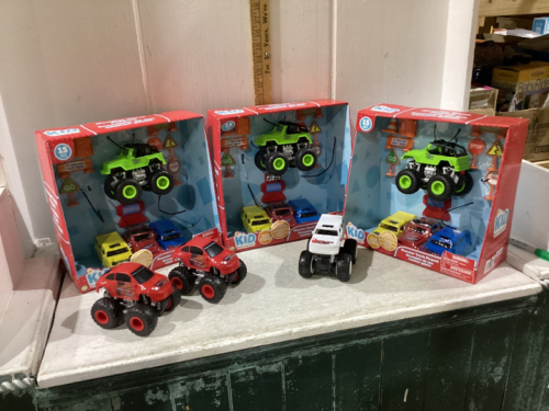 MONSTER TRUCK PLAYSETS