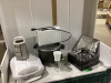 3 BOXES-WAFFLE MAKER,TOASTER, DEEP FRYER,